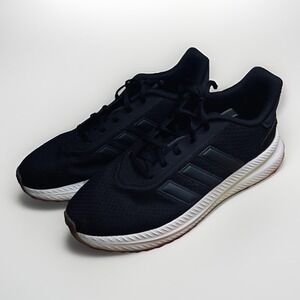 Adidas‎ Runfalcon Black White Men's Size 11 Mesh Athletic Running Shoes Sneaker